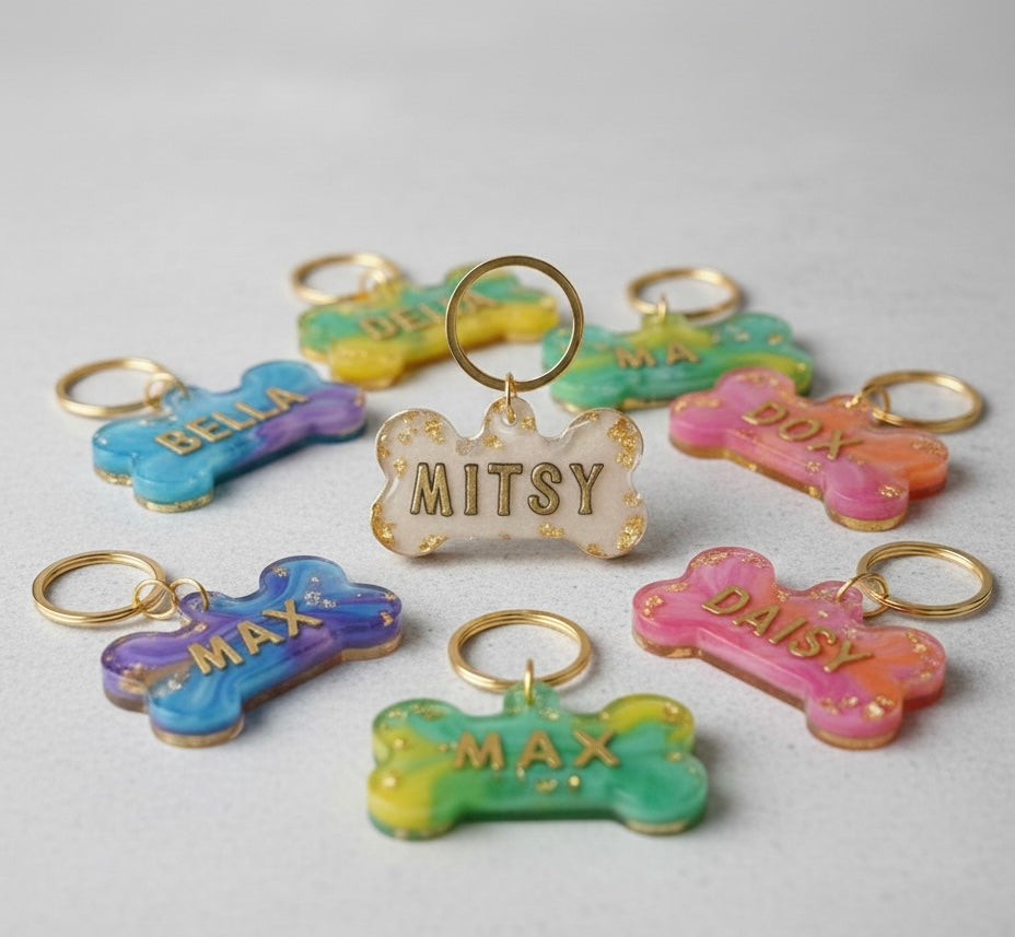 Miora Handcrafted Resin Keychains