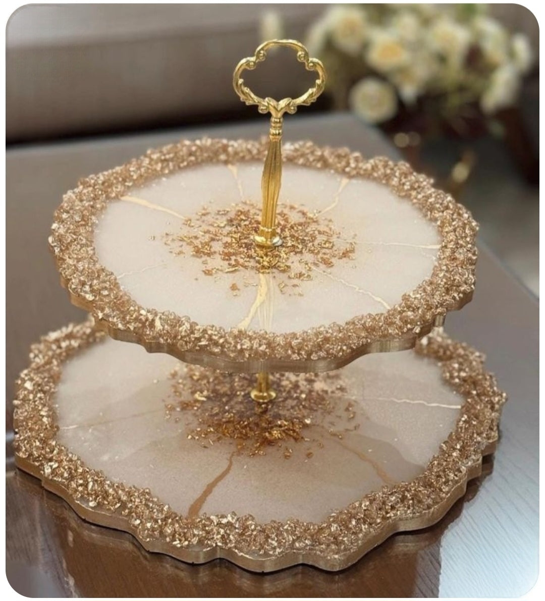 2-Tier Platter Stand