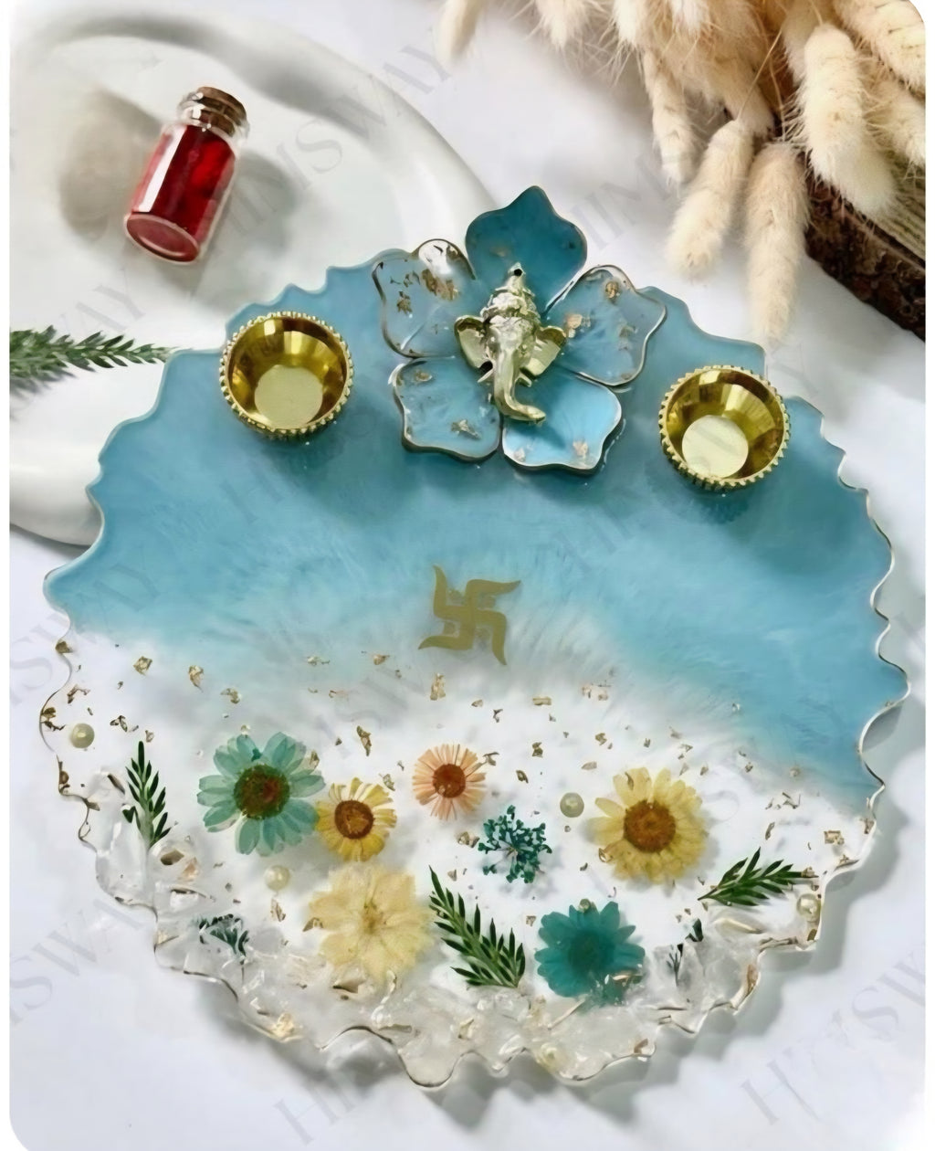 Pooja Thali - 8 inches