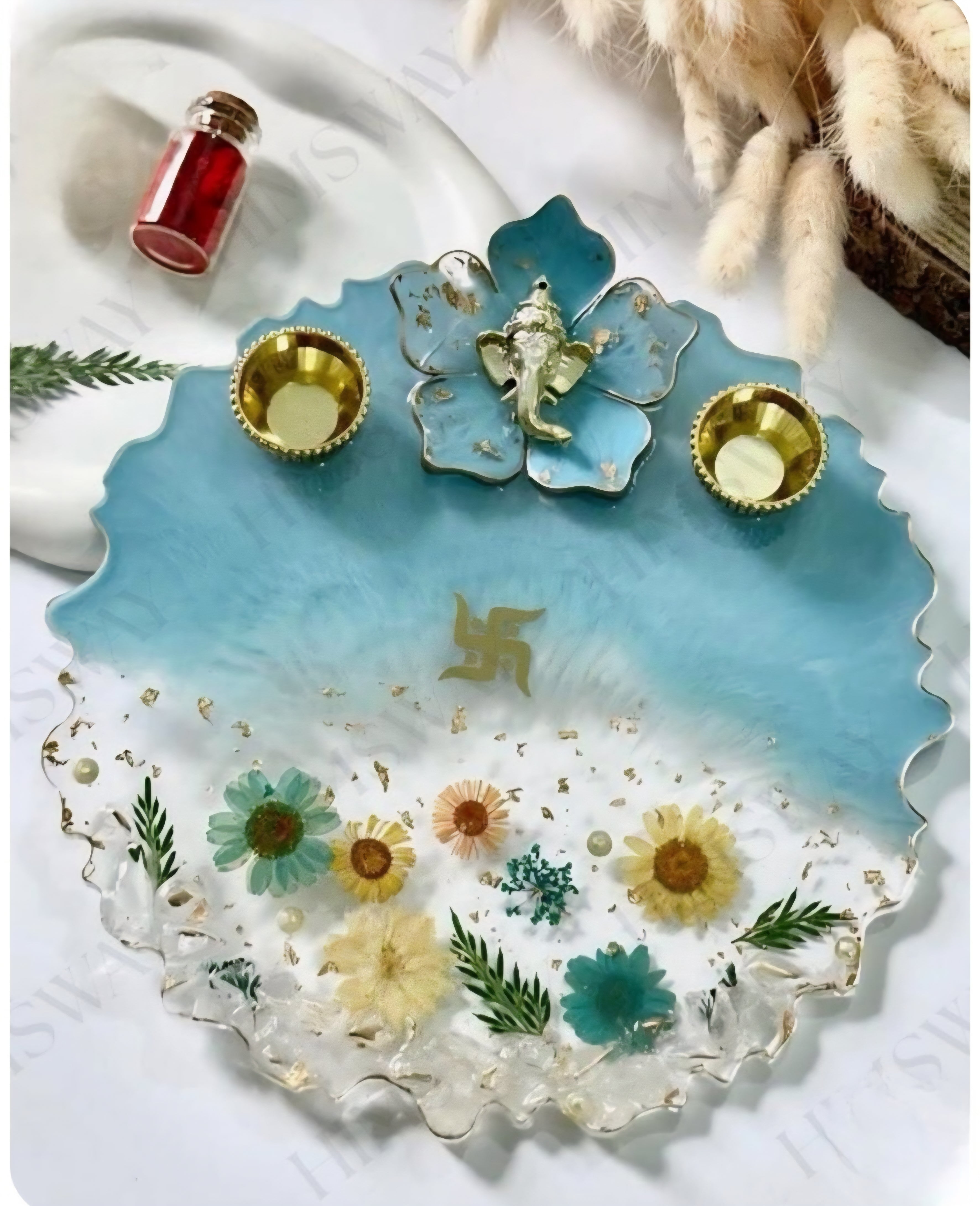 Pooja Thali - 8 inches